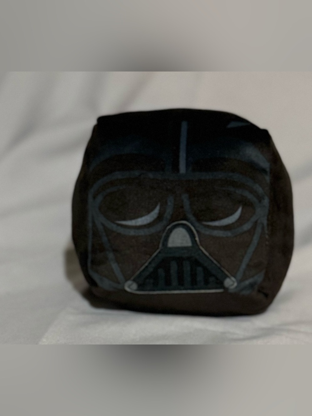 Darth Vader Black Stuffed Cube
